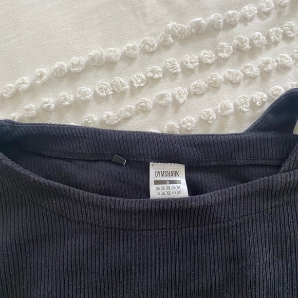 Gymshark Off-Shoulder Cropped Sweater Size Small - Picture 2 of 6